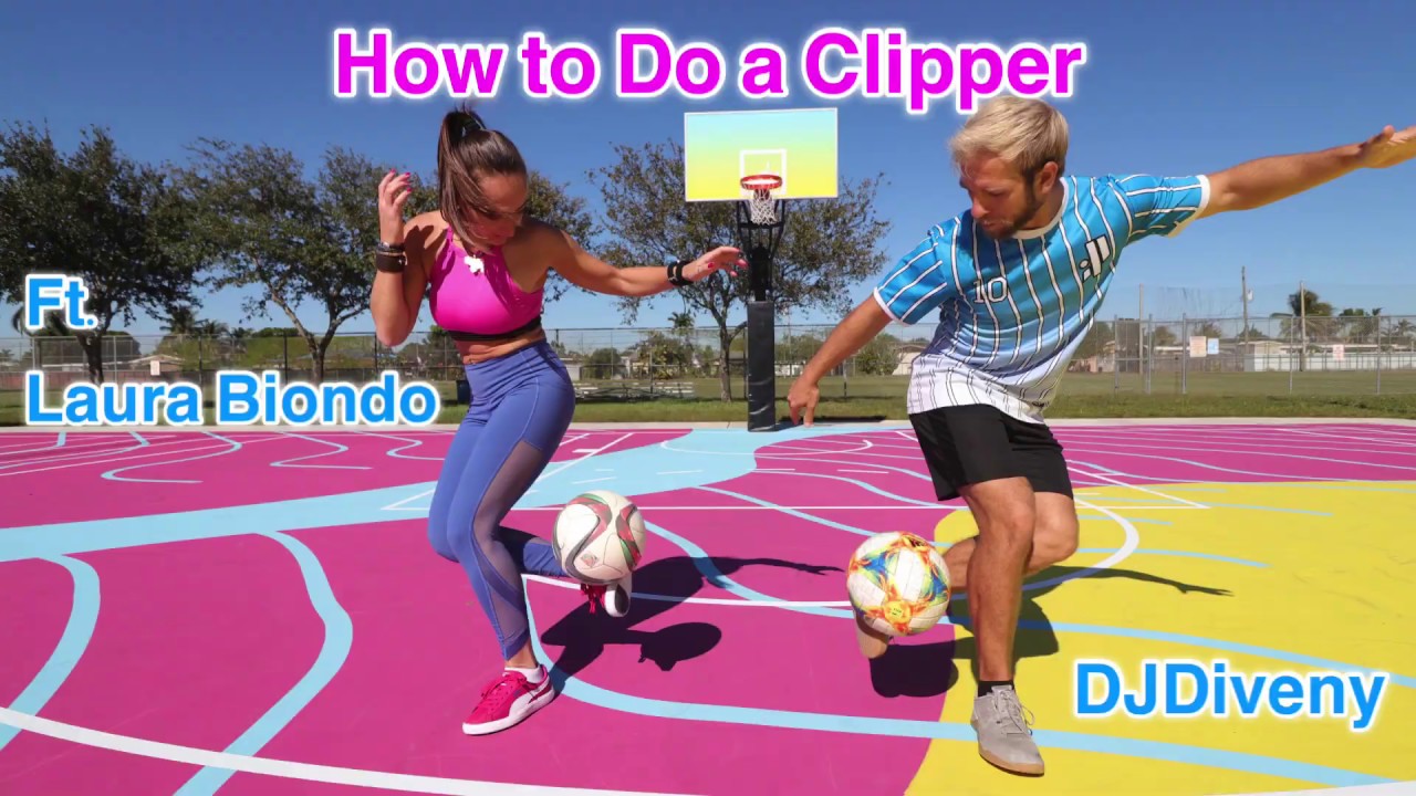 Freestyle Football - How to do a Clipper with Laura Biondo