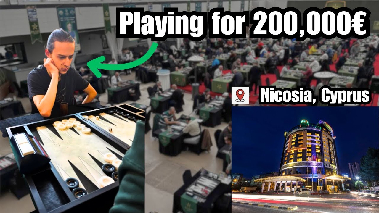 I went to the BEST backgammon tournament in the world!