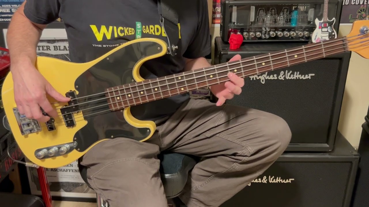 And So I Know [STP] Bass Cover