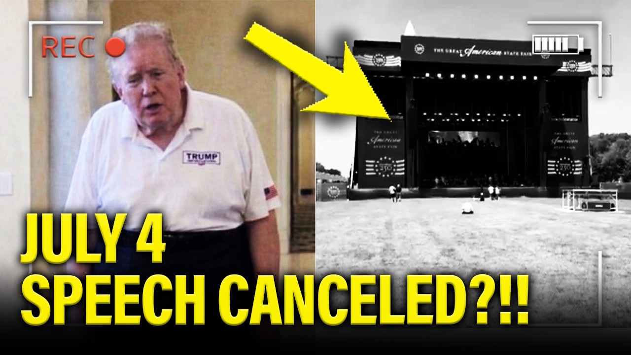 Trump PANICS as Staff BEGS TO CANCEL SPEECH!!!
