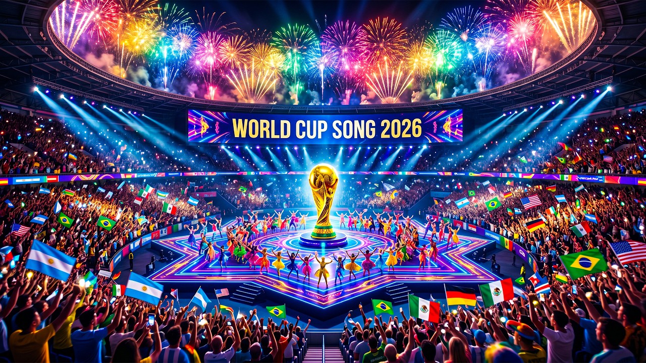 World Cup 2026 Opening Ceremony Song | (Fan Made) Football Anthem | Full Event 4K - Full Song