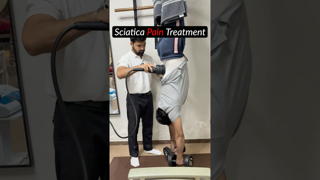 Posture yoga therapy for sciatica pain in Gurgaon #trending #feed #posture