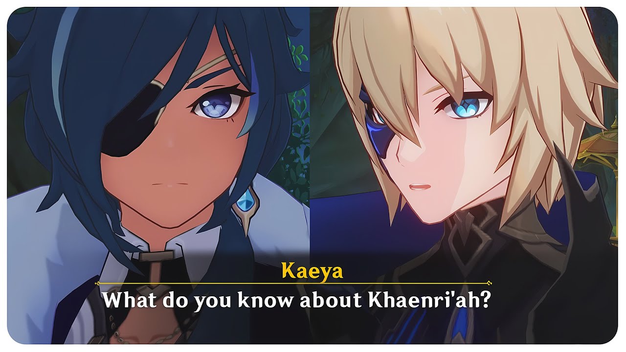 Dainsleif Meets Kaeya in Sumeru! (Cutscene) | Genshin Impact 3.5