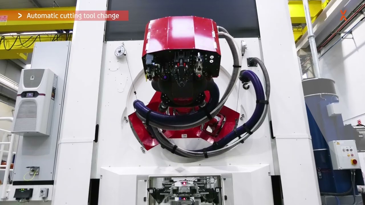 A320 PKM Tricept high column machine with multifunctional end effector