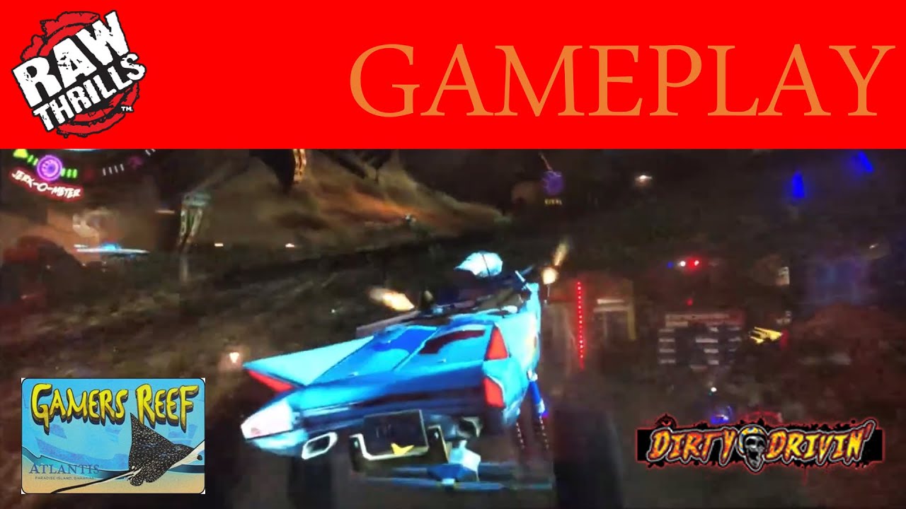 Dirty Drivin' - Gameplay - Iron Circuit Flipped - 1st Place - 86,500 Points
