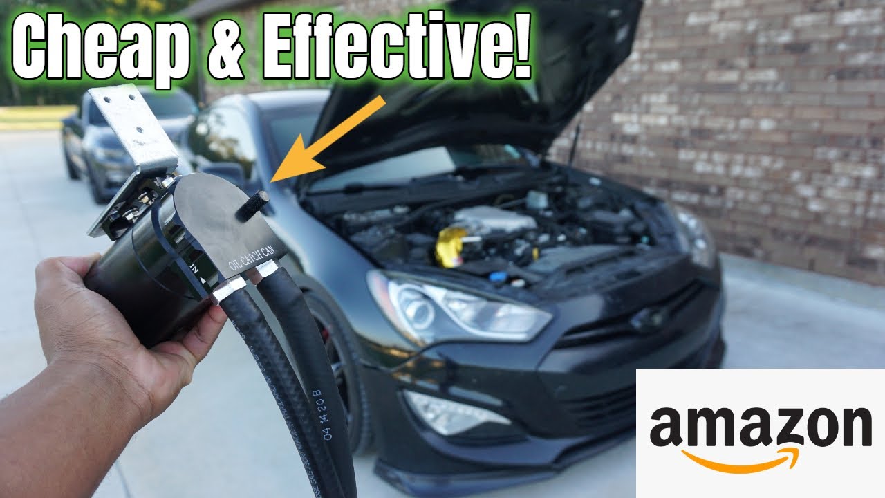 Genesis Coupe Amazon Oil Catch Can Install
