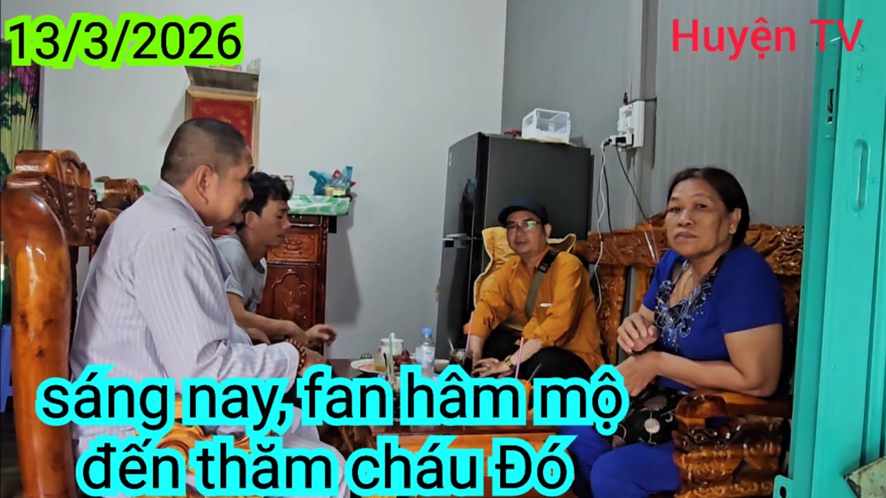 SÁNG NAY, FAN HÂM MỘ ,ĐẾN THĂM CHÁU ĐÓ 