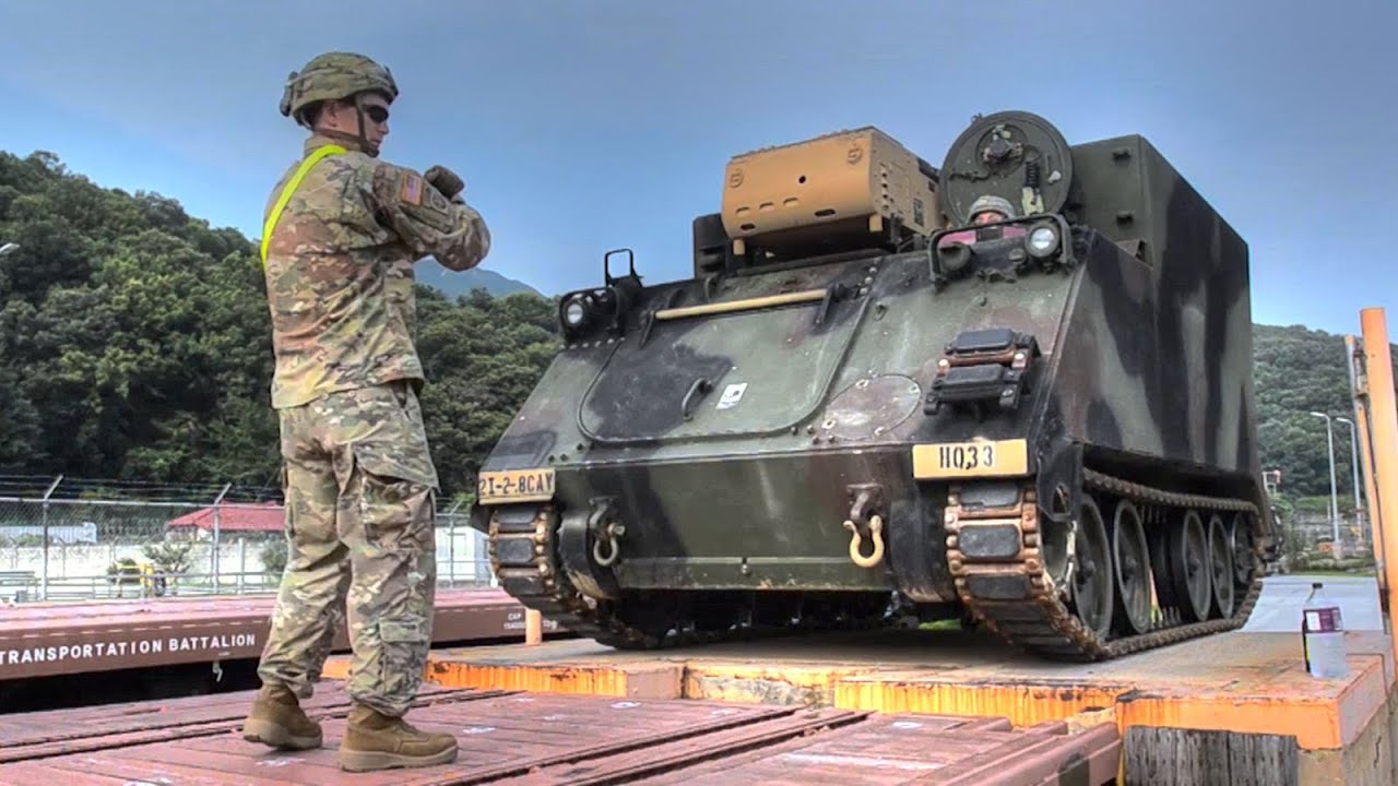U.S. Army 2-8 Cavalry &mdash; Railhead Operations