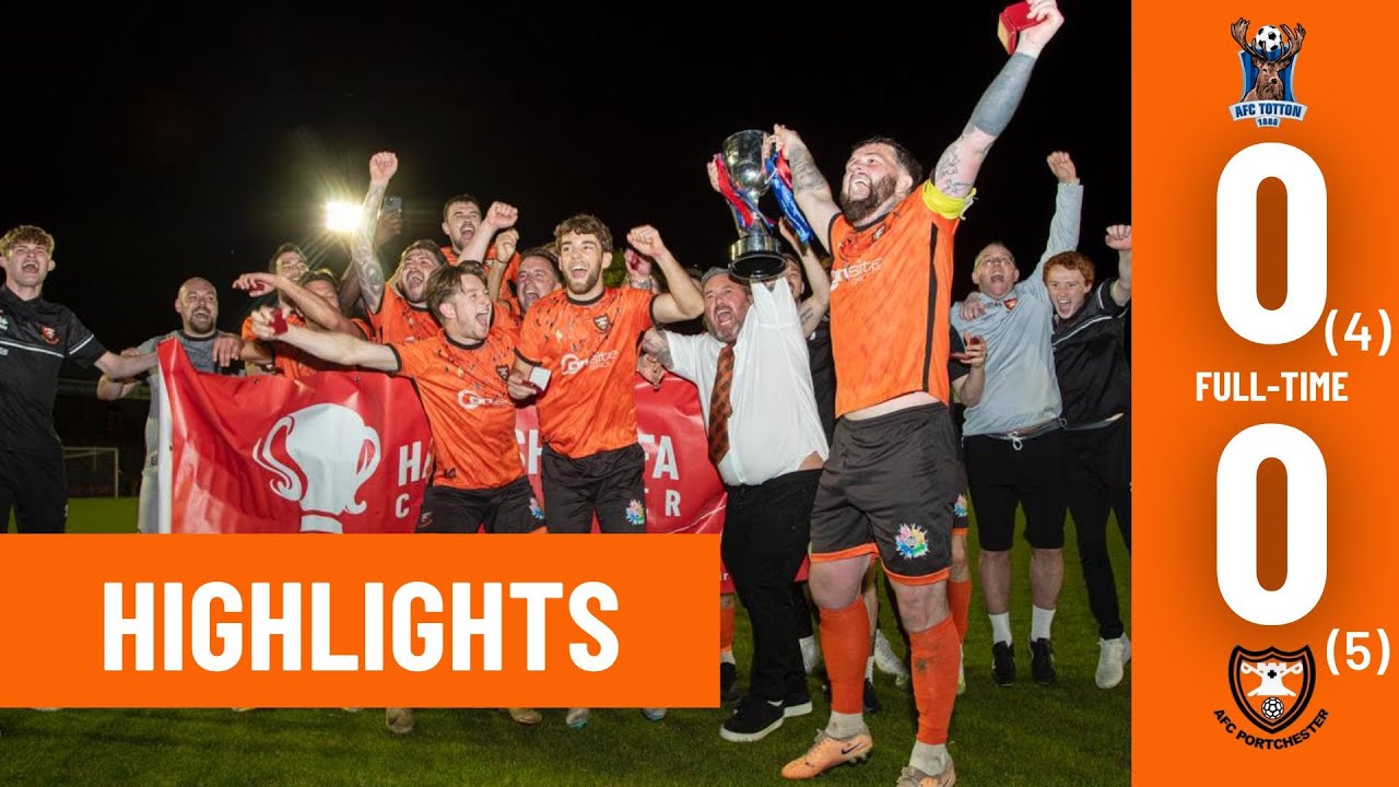 AFC Portchester win Servio Men's Senior Cup 5-4 on penalties - relive the action!