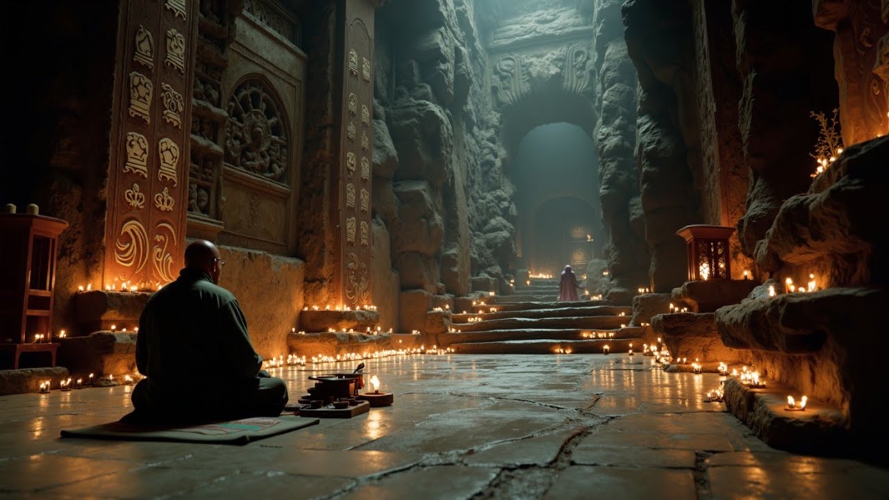 Ancient Monk Meditation 🌿 528 Hz Healing Music ~ Inner Peace & Stress Relief