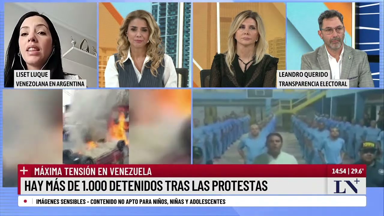 Máxima tensión en Venezuela: Corina Machado llamó a una movilización el sábado