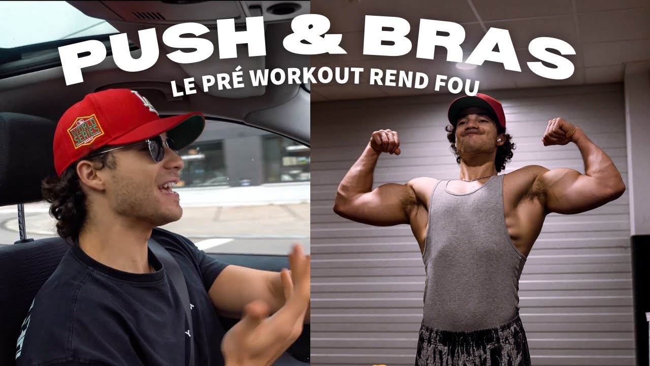 Push & bras Le pré qui rend fou et le poulet riz classique ! Gym vlog d'hiver