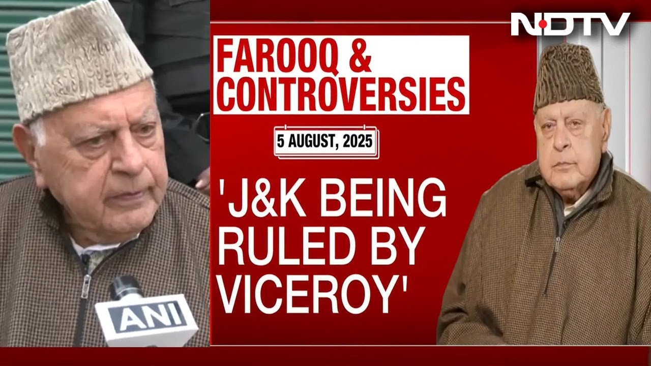 Farooq Abdullah News | Farooq Abdullah's 'Operation Sindoor' Remarks After J&K Explosion Spark Row