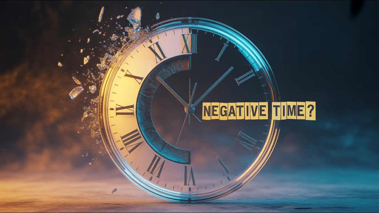 Is Negative Time Real?