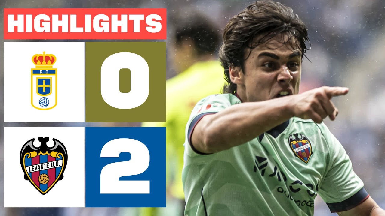 REAL OVIEDO 0 - 2 LEVANTE UD | RESUMEN LALIGA EA SPORTS