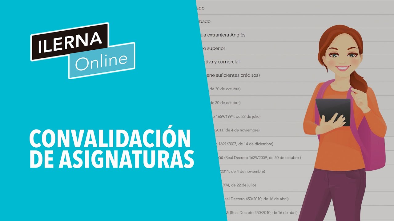 &iquest;C&oacute;mo convalidar asignaturas?