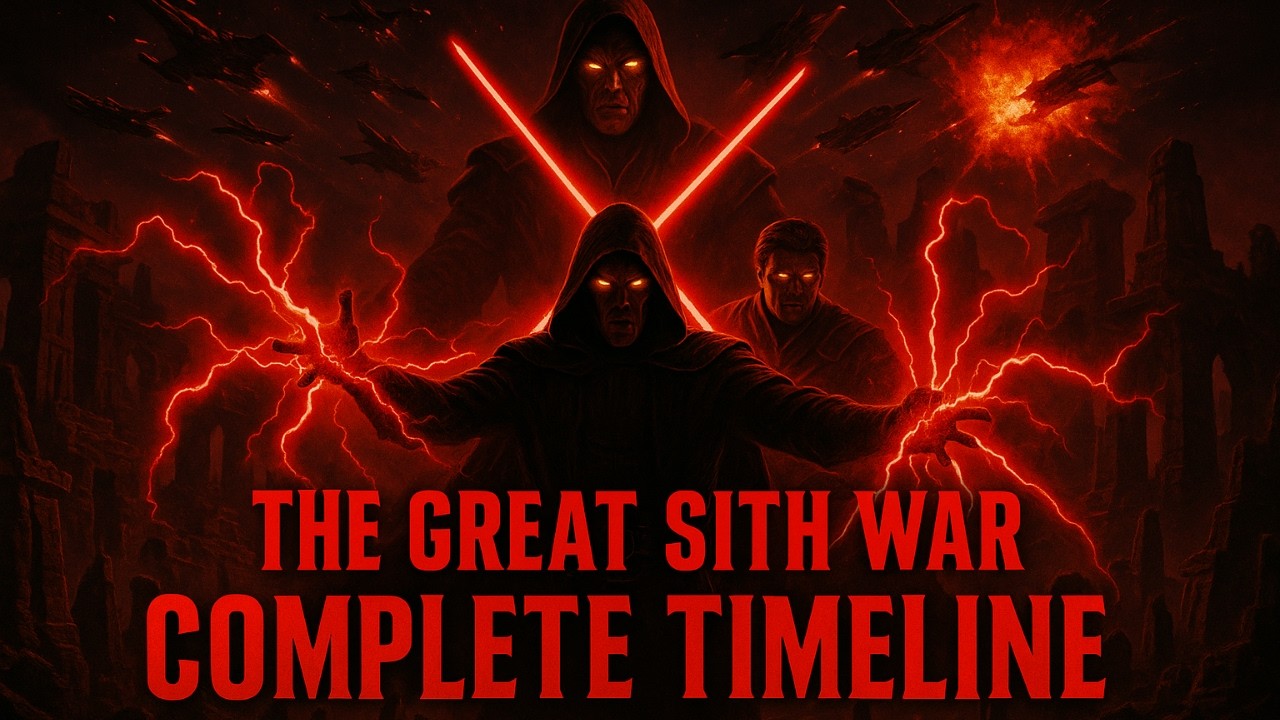 3+ Hours of The GREAT SITH WAR Complete Timeline To Fall Asleep To