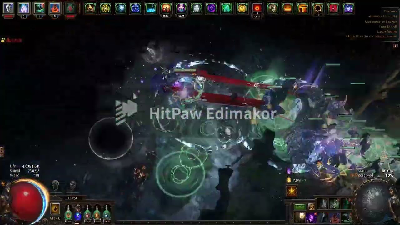 POE 3.26 Poison Carrion Golem | Titanic Rogue Exile | T17 Fortress - 7.5k Juice + Deli | Uber Boss
