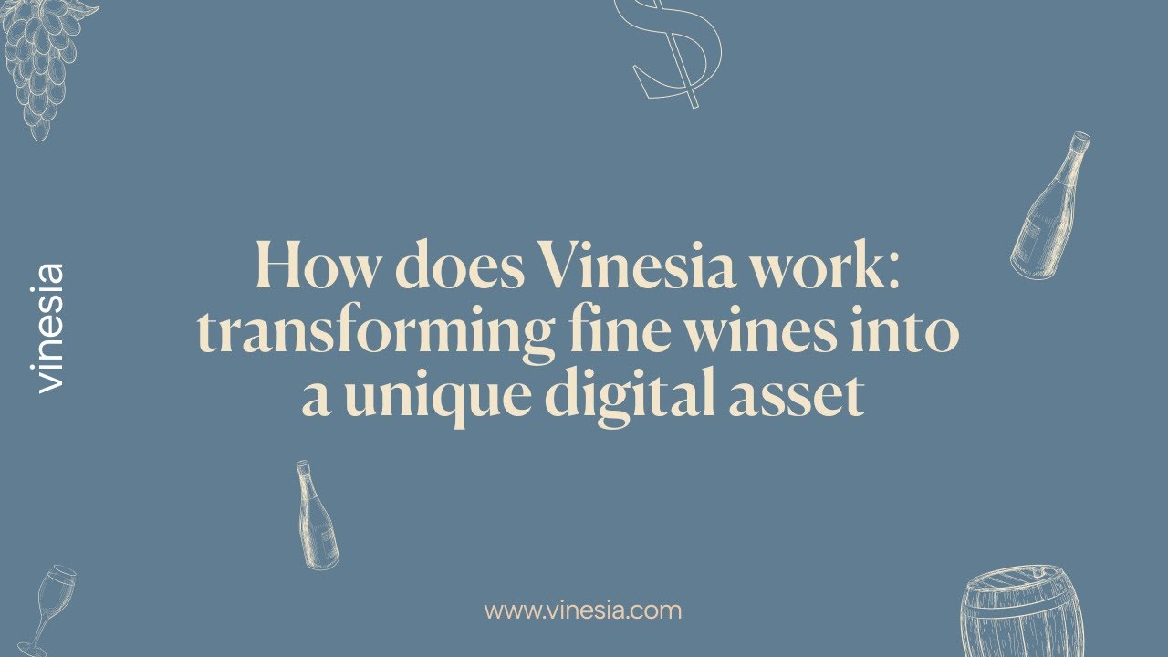 How does Vinesia work: transforming fine wines into a unique digital asset