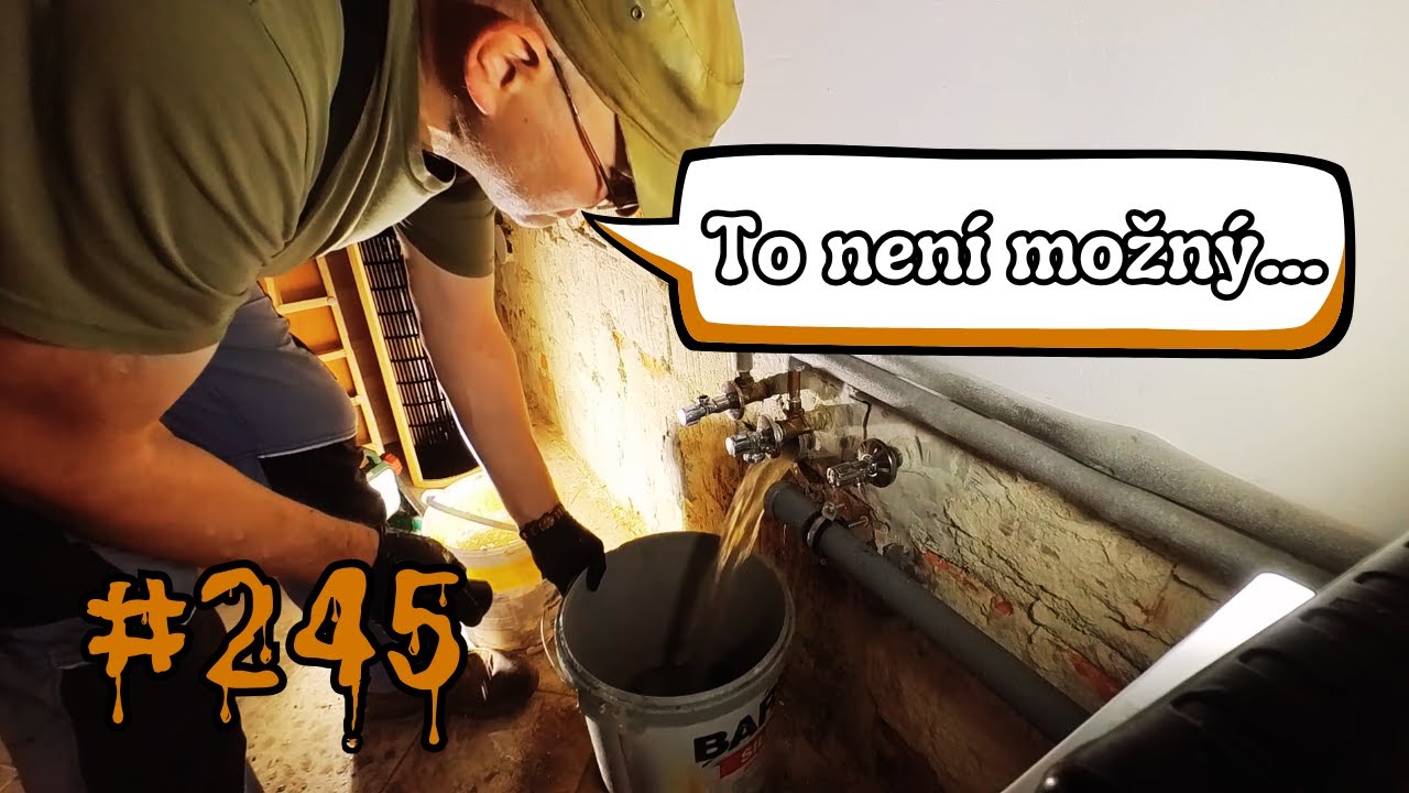 Bude tam trošku vody...💥 |Tak jo, jdu pro čerpadlo... | Drenážní Tsunami 😂 | ČISTIČ ODPADU #245