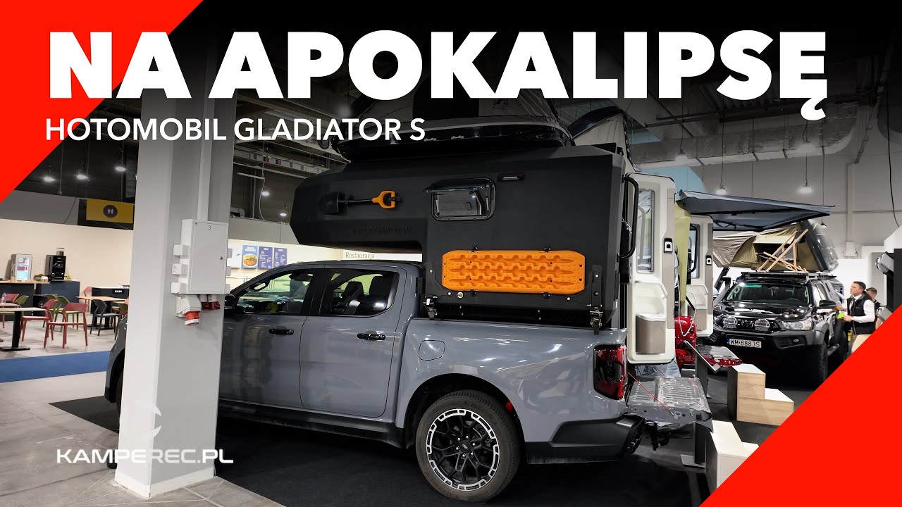 Rozbudo­wany pickup – czy to może być kamper?