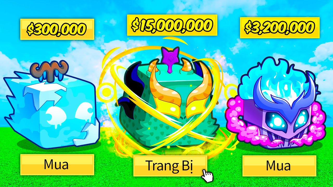 CHÚ 9 DÙNG BELI ĐỂ MUA TRÁI ÁC QUỶ VÀ SỬ DỤNG ĐỂ PVP TRONG BLOX FRUITS !!