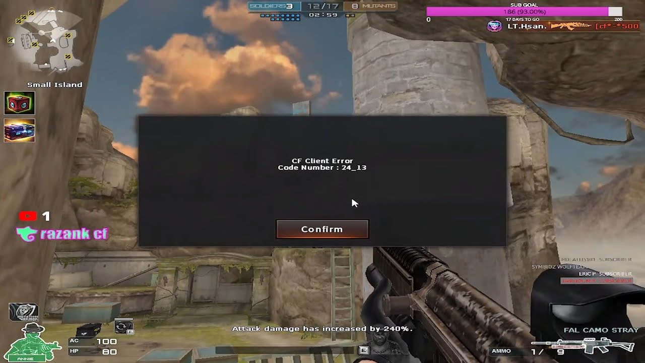 CF CLIENT ERROR FIX. CROSSFIRE CLIENT ERROR SOLUTION. CLIENT ERROR CROSSFIRE.