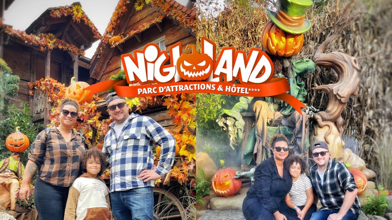 NIGLOLAND | Vlog Nigloween 2022 + l'Hôtel des pirates… On vous emmène à Nigloland en famille !