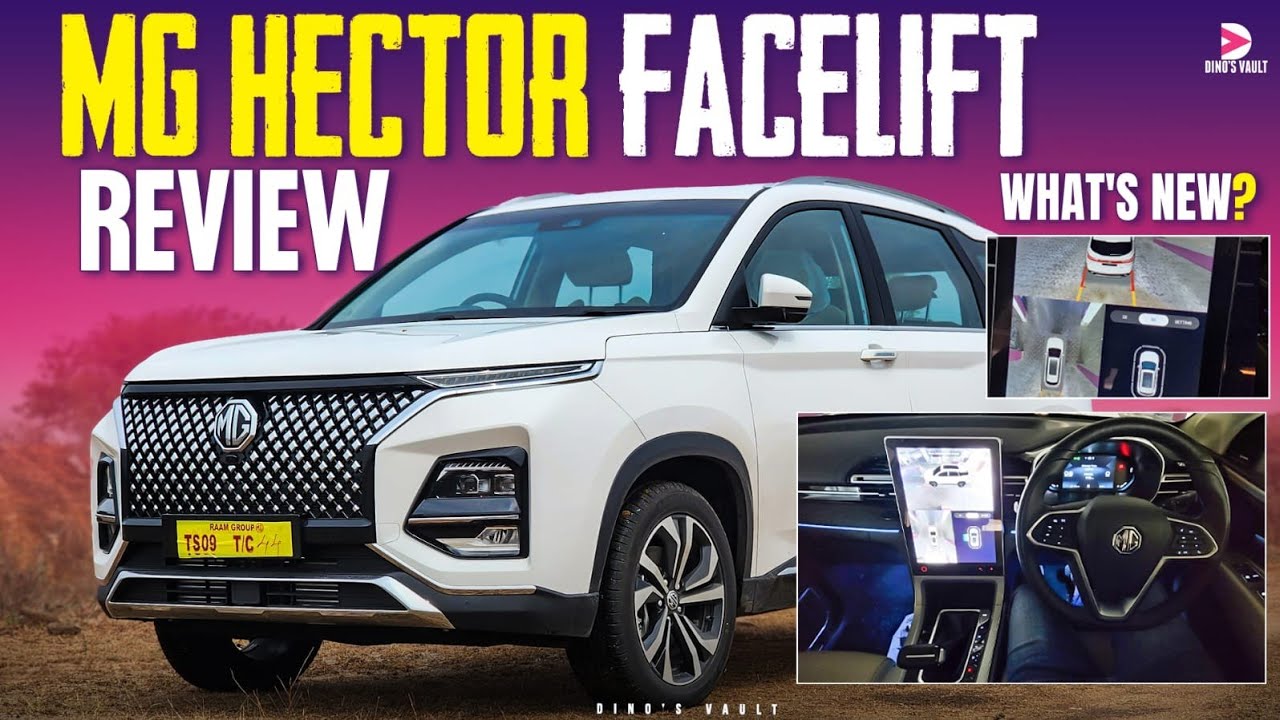 2023 MG Hector Facelift Review | Best-in-Class Tech 💯