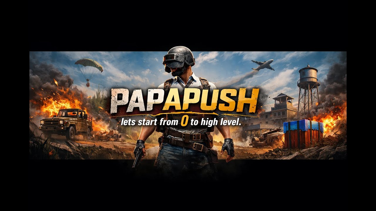 PUBG mobile. Let's play from 0 to 99 level :)