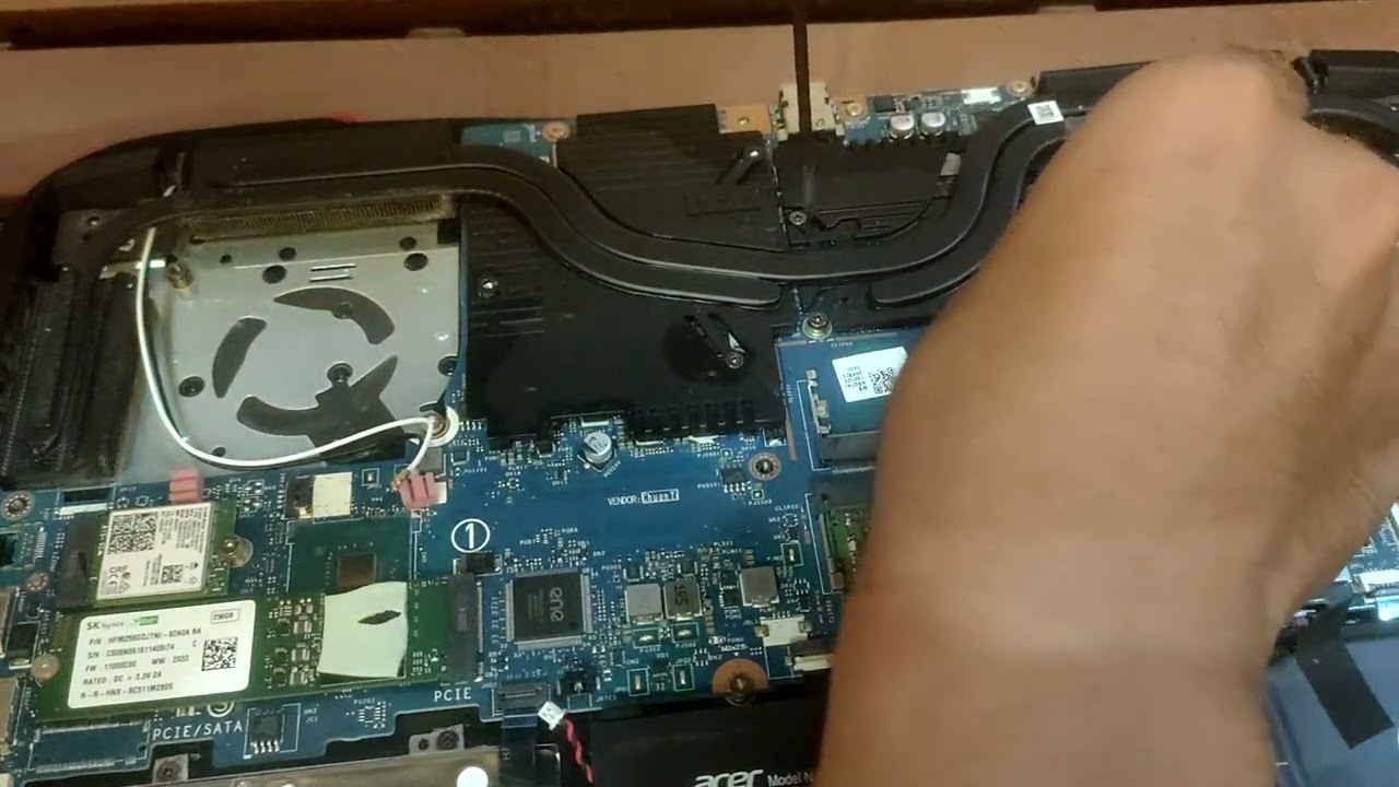 Acer Nitro 5 (AN515-55-57DA) RAM Upgrade, Thermal Repasting with Cleaning Tagalog Tutorial