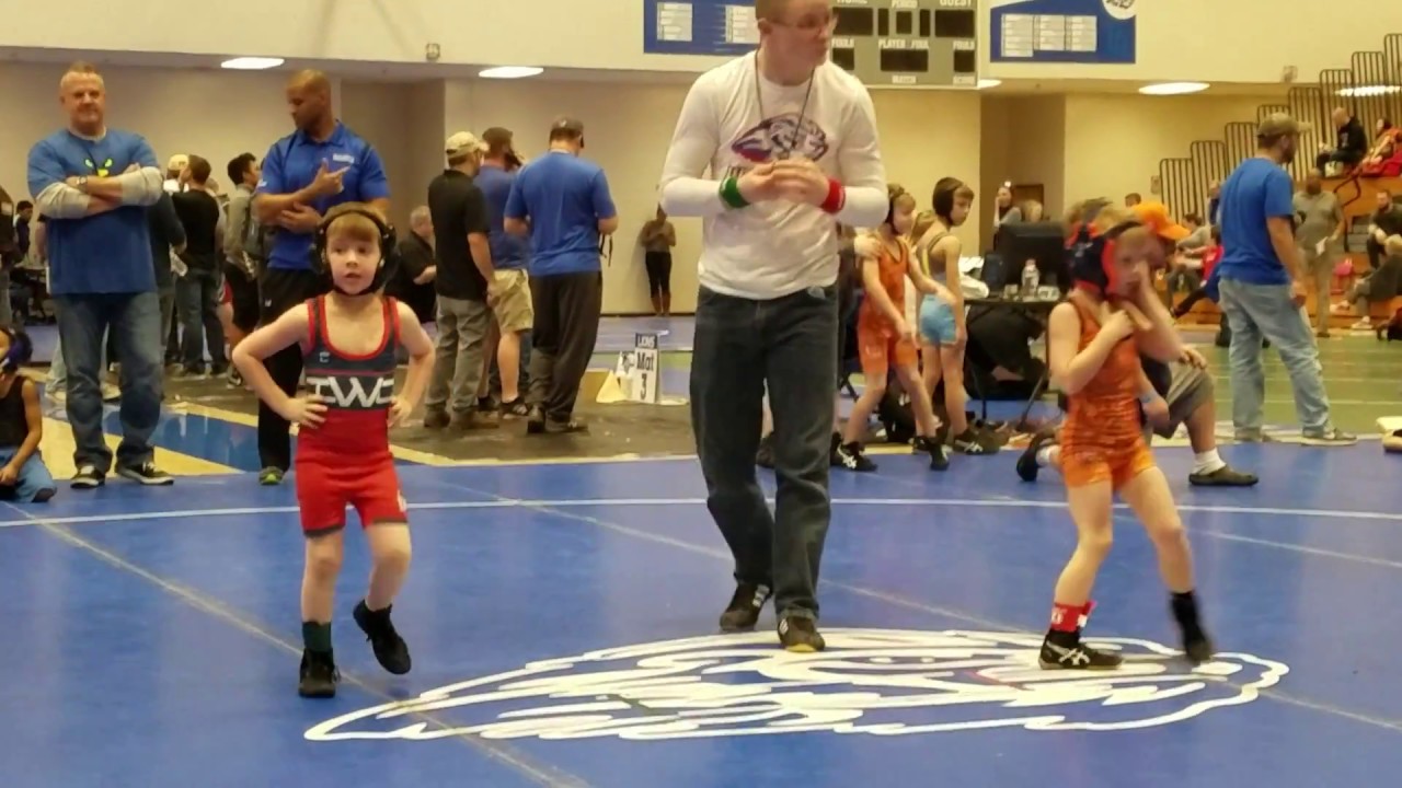 5 year old wrestling