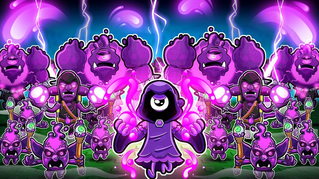MORPH WORLD - New Shadow Purple WIZARD!! (Elemental Mages)