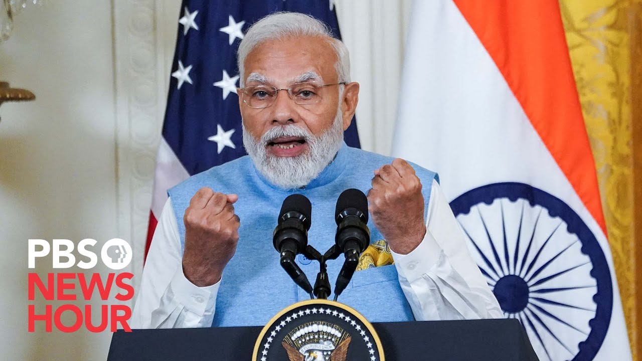 WATCH: Modi says ‘no space for discrimination’ in India despite human rights concerns