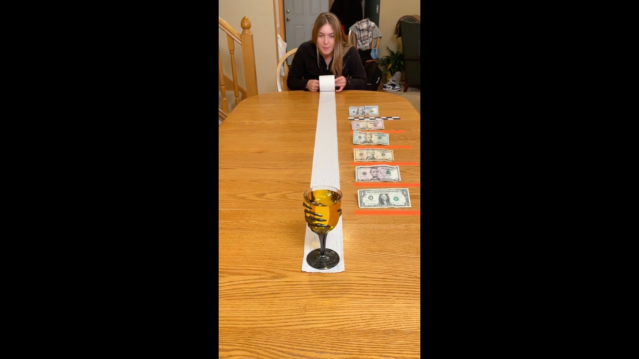 Spooky Wine Glass Pulling Game 👻