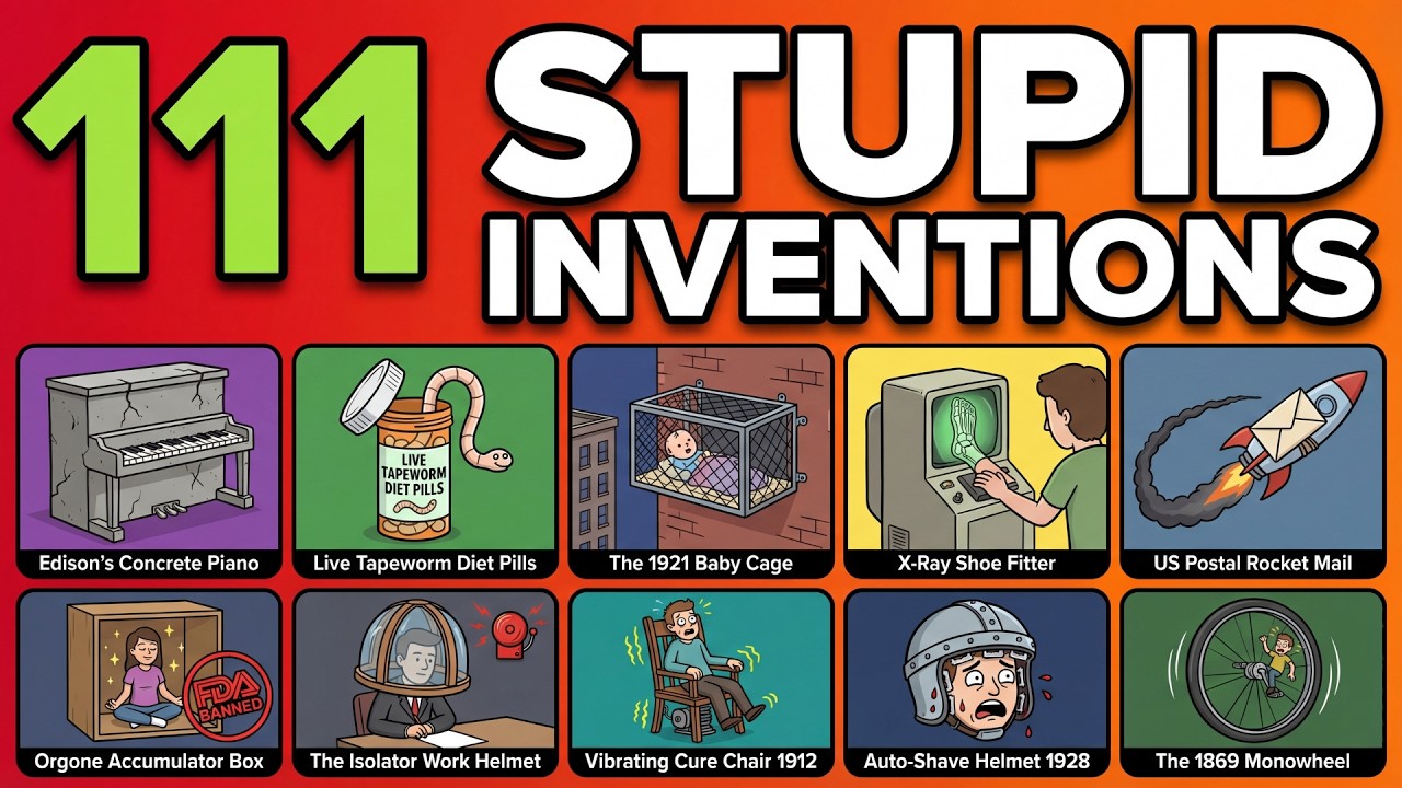 111 Ridiculous American Inventions That Changed Nothing At All