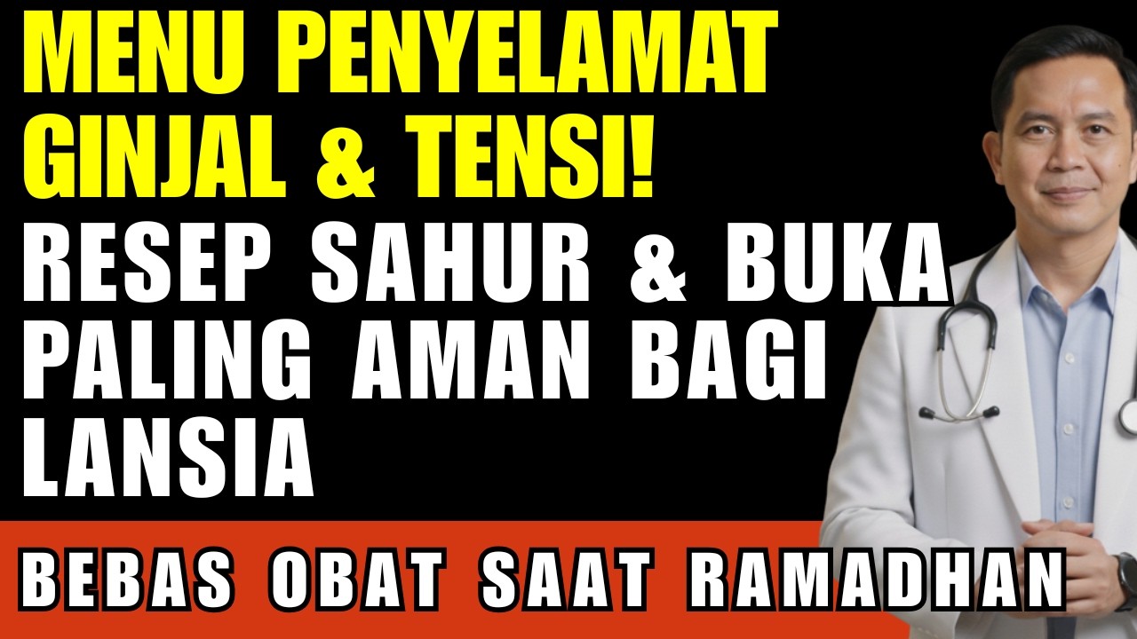 NYESEL BARU TAHU! Rahasia Puasa Lansia 60+ Anti Lemas: Ginjal Sehat, Tensi Stabil Tanpa Obat!