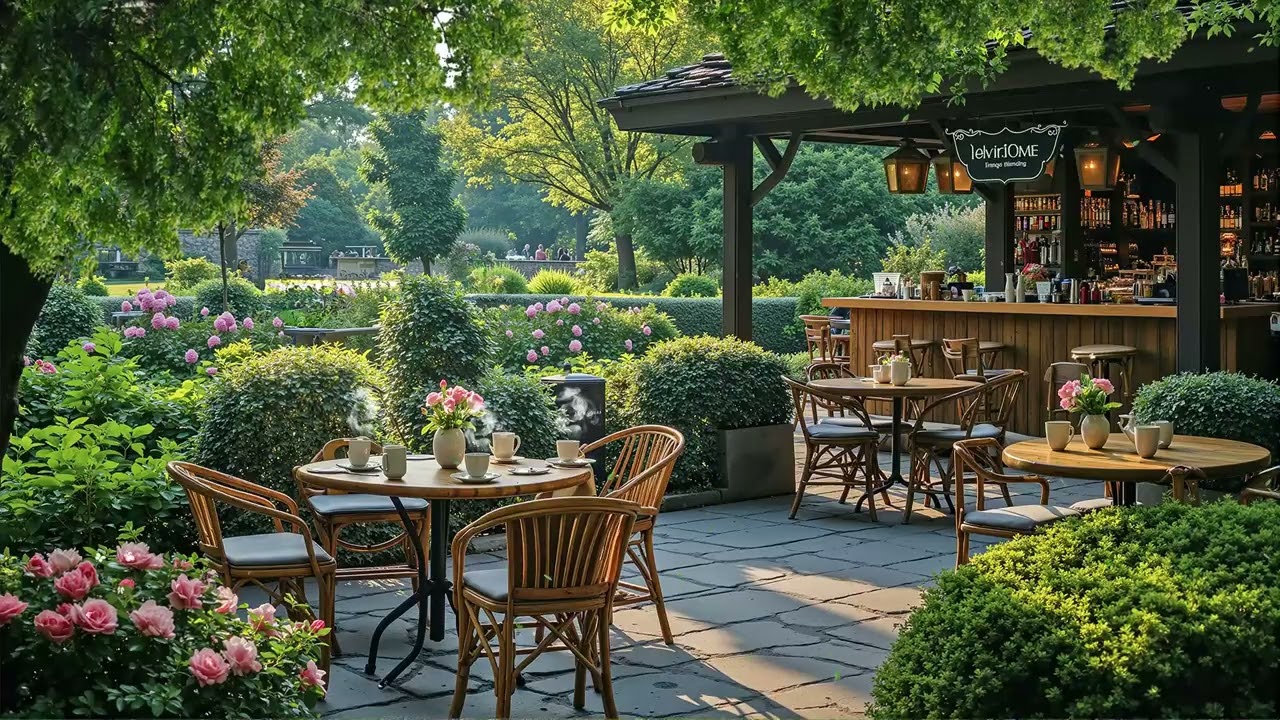 Springtime Jazz Lounge 🎶 Warm Smooth Jazz Music for Cozy, Relaxed Days