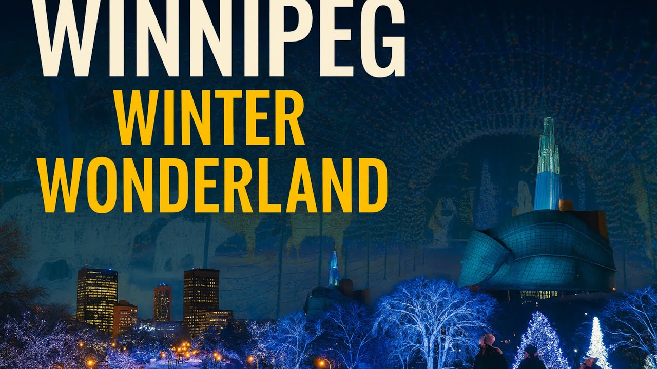 Winter Wonderland Experience. Exploring Winnipeg in -34°C 🥶 | Extreme Winter