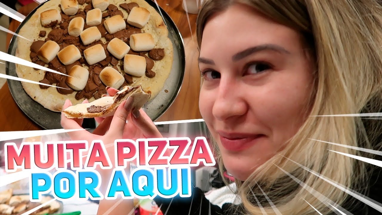 VLOGÃO: PIZZARIA GUIINA, RECEMIMOS E SKINCARE