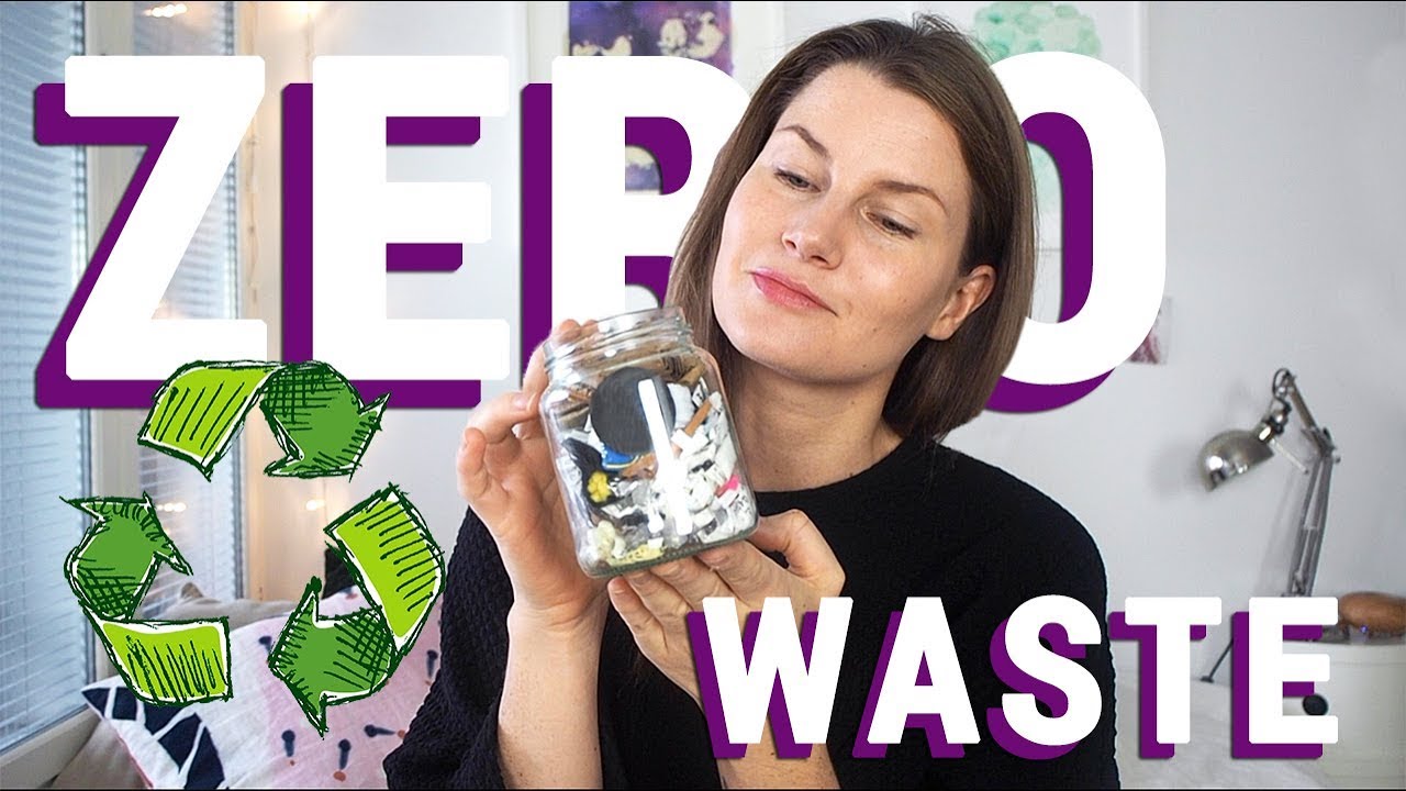 ZERO WASTE – Mahtuuko kuukauden sekajätteet lasipurkkiin?! 😳