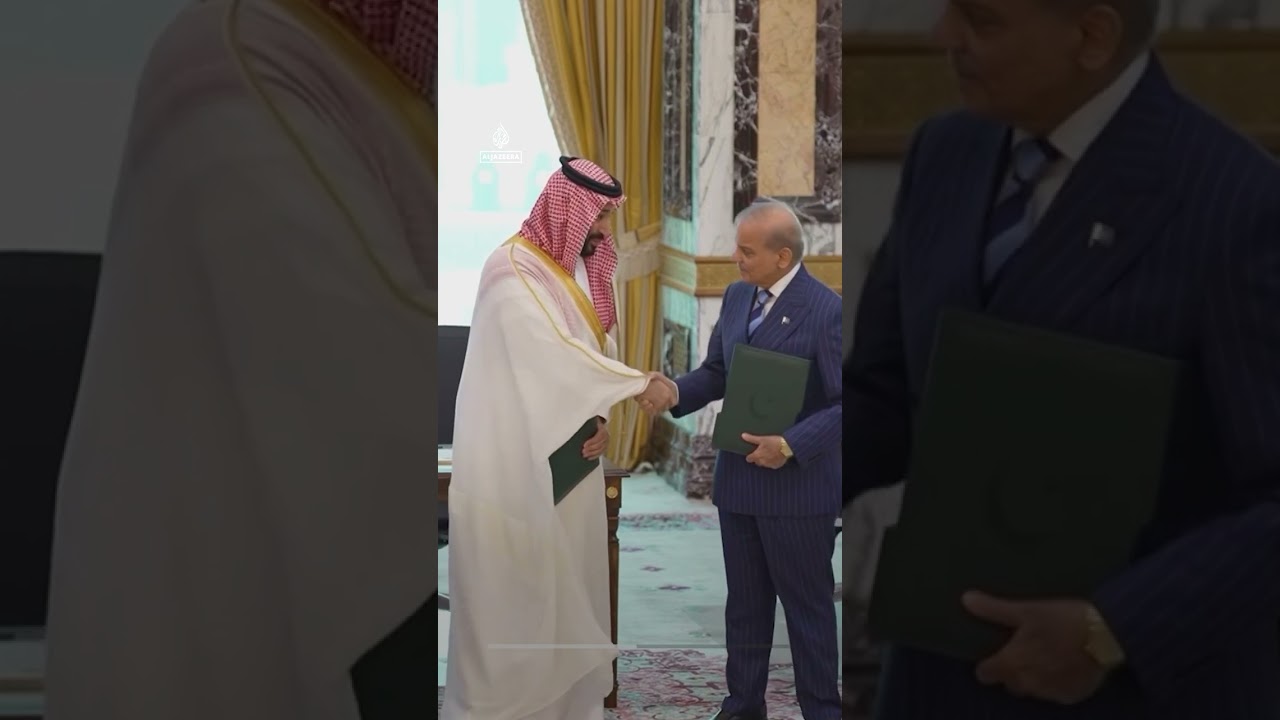 Saudi Arabia, Turkiye and Pakistan sign joint defence pact | AJ #shorts