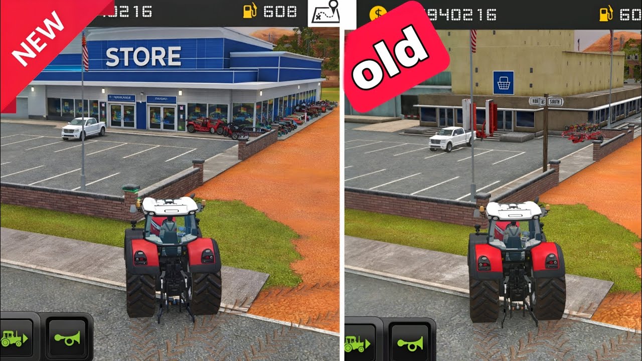Fs 18 New Vs Old Store Gameplay : Farming Simulator 18 Timelapse | #fs18 