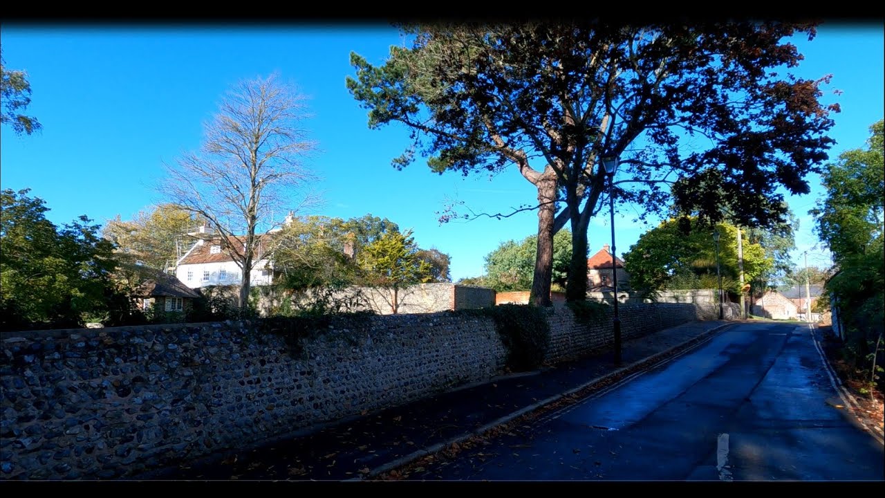 Yapton Village Relaxing Walk filmed in 4k