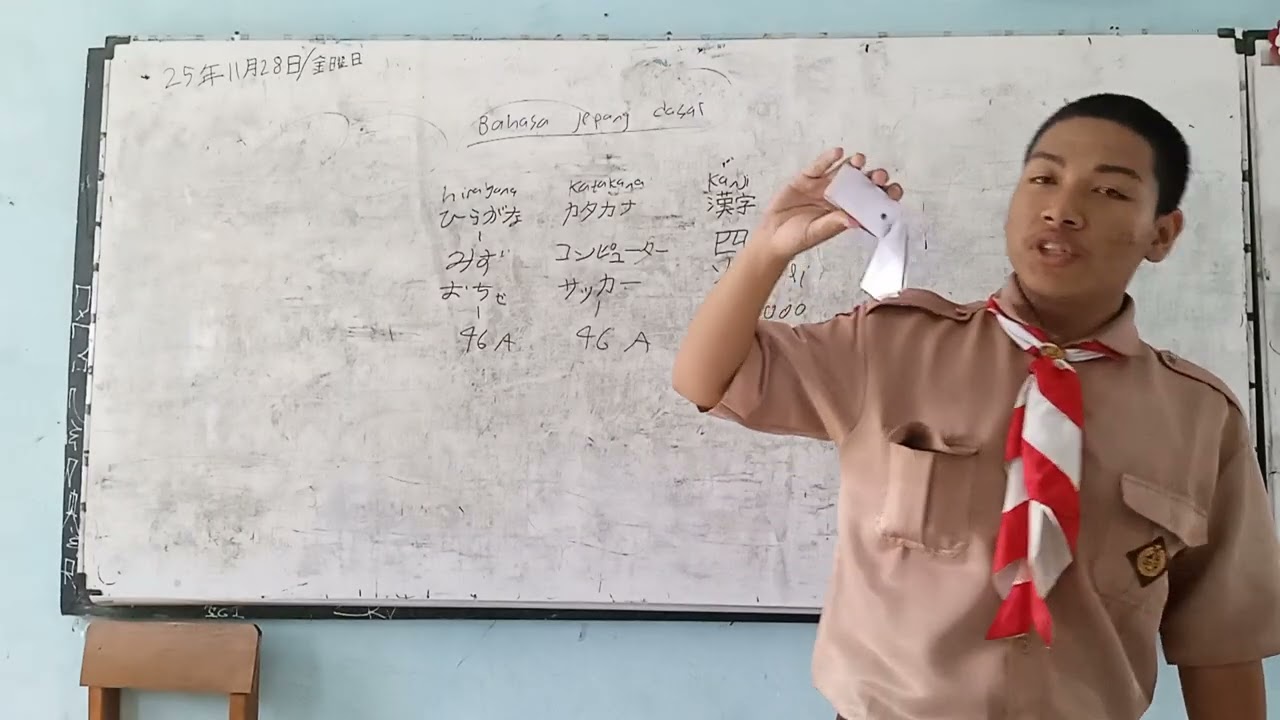 Tugas PIPAS materi Bahasa Jepang Dasar