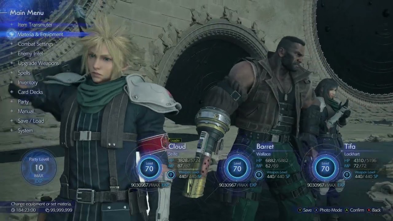 FFVII Rebirth PC Ironclad Hard Mode 00:08:34