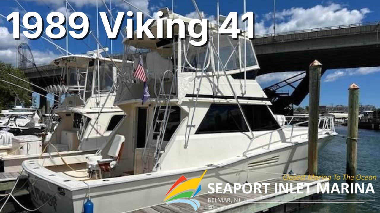 1989 Viking 41 For Sale!