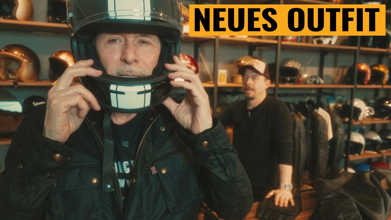 Belstaff Retro Motorradjacke & Neuer DMD Helm &ndash; Perfekte Ausr&uuml;stung f&uuml;r die kommende Saison!