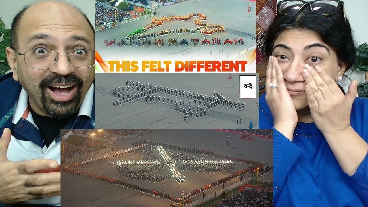 When Vande Mataram echoed at Beating Retreat, the nation stood still 🇮🇳🔥