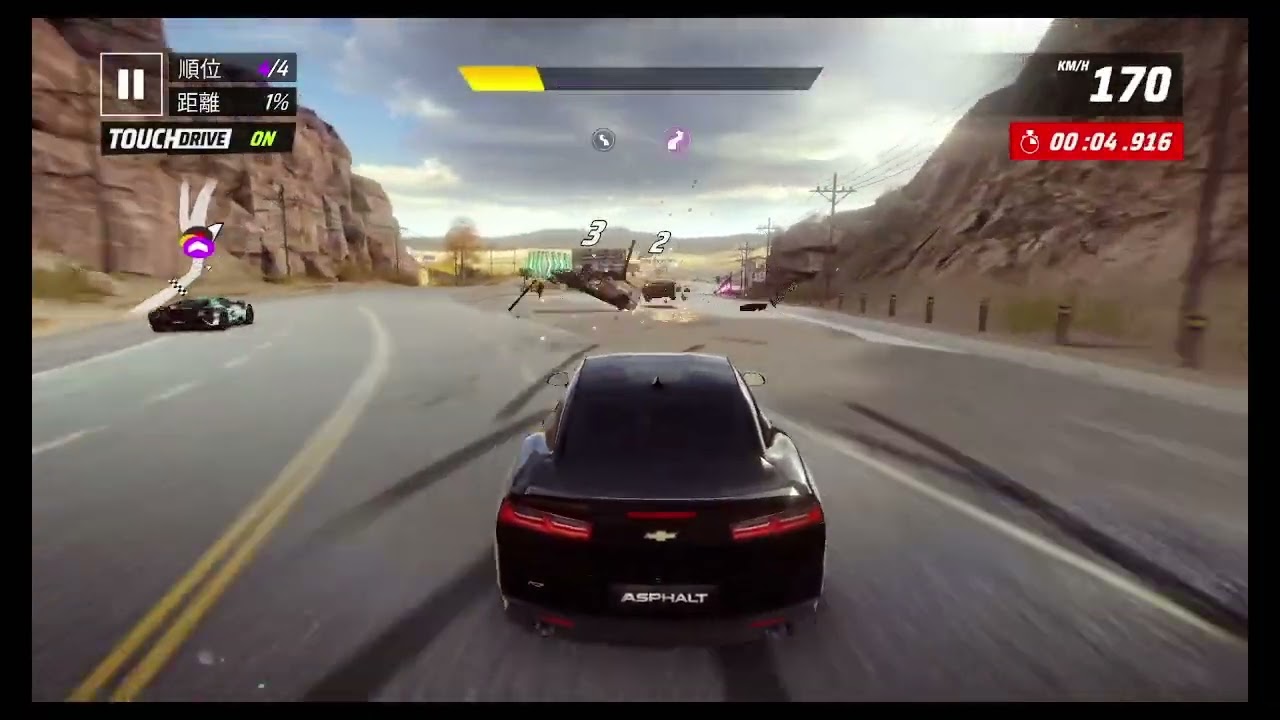 🔰子供たちと運転実況！アスファルト🏎️#4